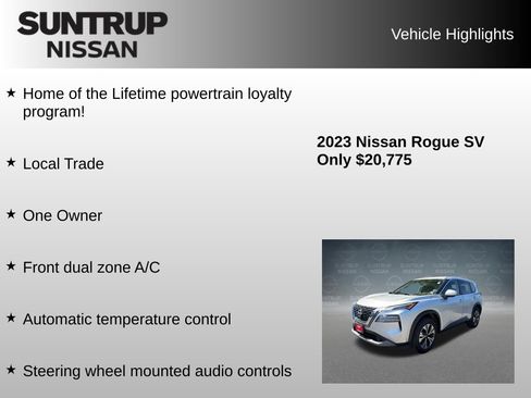 Used 2023 Nissan Rogue SV AWD/4WD image 8