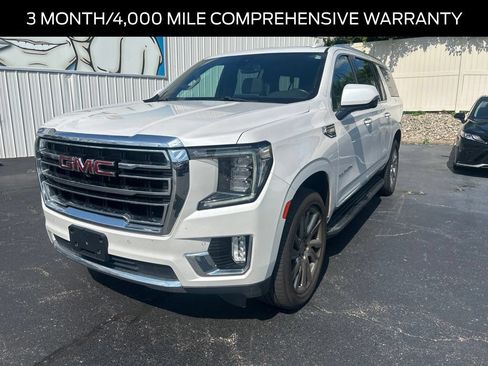 Used 2021 GMC Yukon XL SLT w/ SLT Luxury Plus Package AWD/4WD image 3