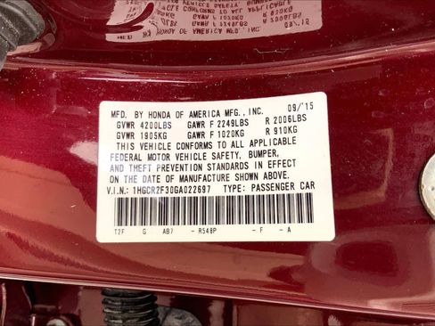 Used 2016 Honda Accord LX image 33
