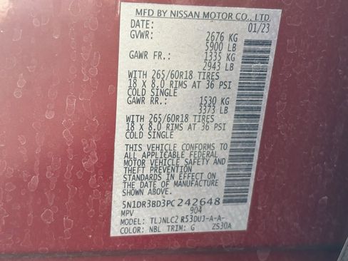 Used 2023 Nissan Pathfinder Rock Creek image 20