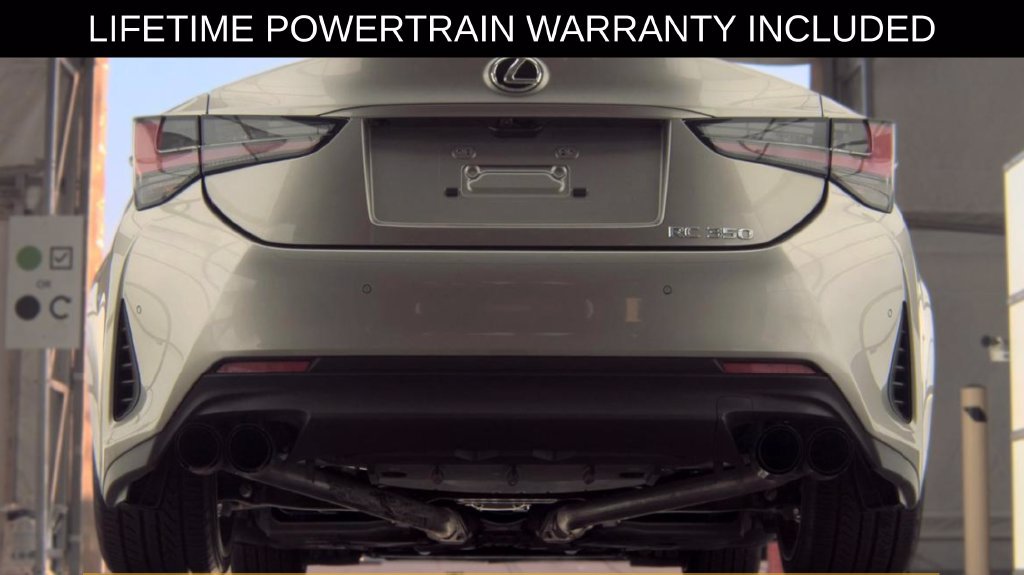Used 2024 Lexus RC 350 F Sport w/ Navigation Package RWD image 7