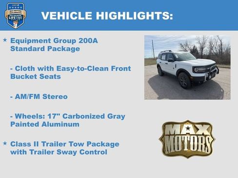 New 2026 Ford Bronco Sport Big Bend w/ Convenience Package AWD/4WD image 6