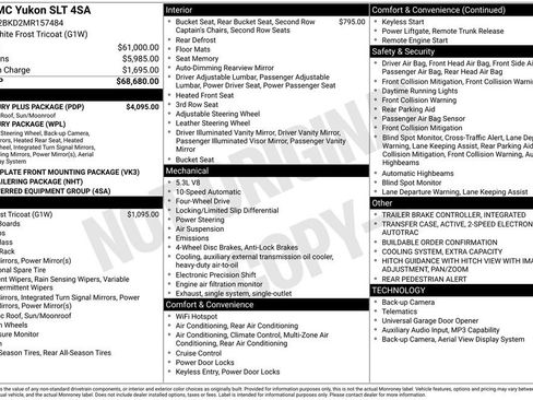 Used 2021 GMC Yukon SLT w/ SLT Luxury Plus Package image 11