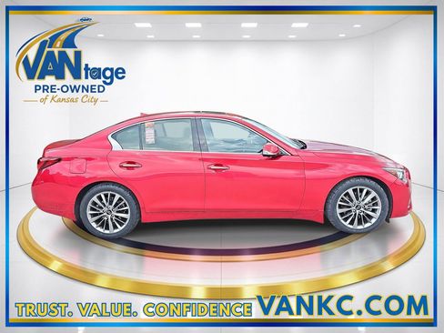 Used 2022 INFINITI Q50 Luxe w/ Cargo Package AWD/4WD image 5