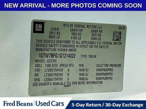 Used 2016 GMC Savana 2500 Extended RWD image 40