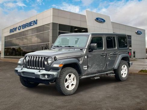 Used 2019 Jeep Wrangler Unlimited Sport S AWD/4WD image 1