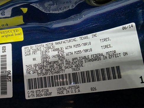 Used 2014 Toyota Tundra SR5 w/ SR5 Upgrade Package image 37