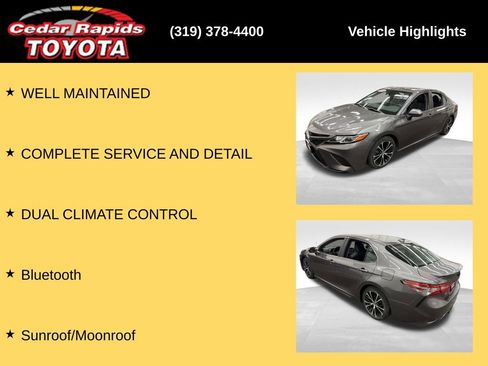 Used 2019 Toyota Camry SE image 7