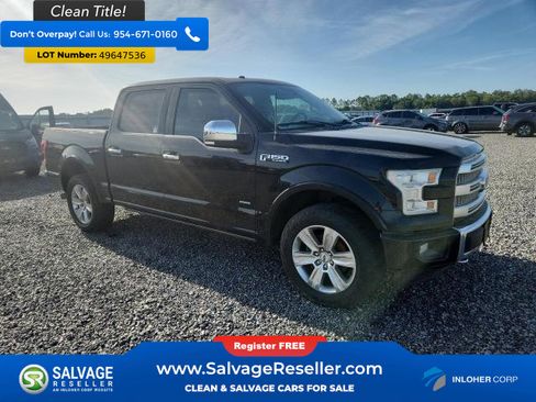 Used 2017 Ford F150 Platinum w/ Equipment Group 701A Luxury AWD/4WD image 5