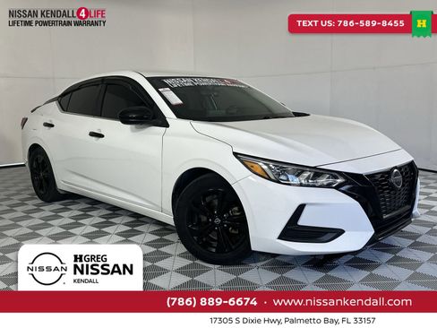 Used 2021 Nissan Sentra SV image 1