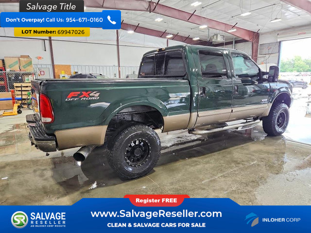 Used 2003 Ford F250 4x4 Crew Cab Super Duty image 4