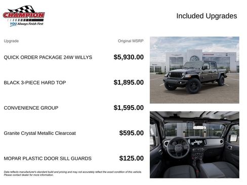 New 2026 Jeep Gladiator Willys image 6