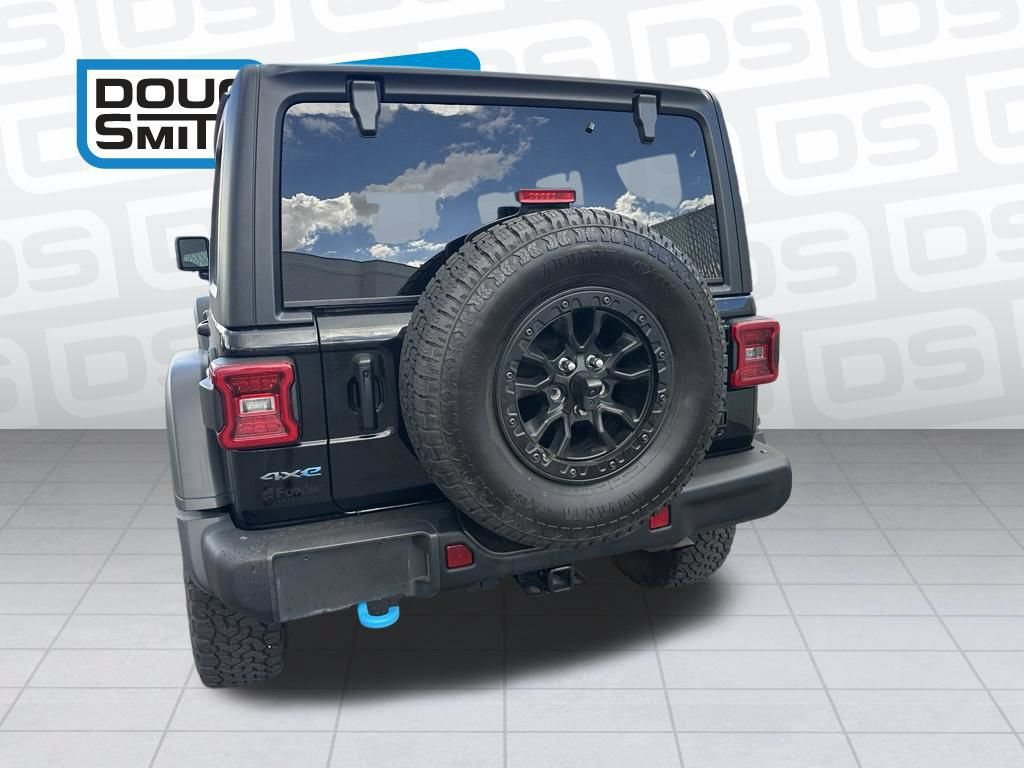 Used 2023 Jeep Wrangler Unlimited Rubicon 4xe AWD/4WD image 4