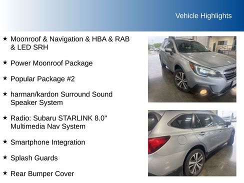 Used 2019 Subaru Outback 2.5i Limited w/ Popular Package #2 image 5