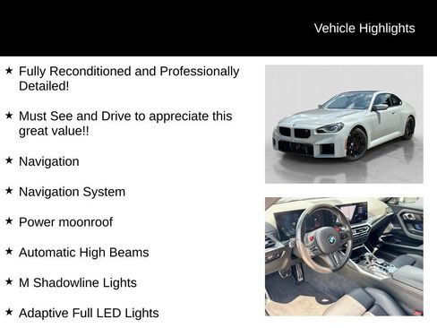 Used 2024 BMW M2 w/ Lighting Package RWD image 21