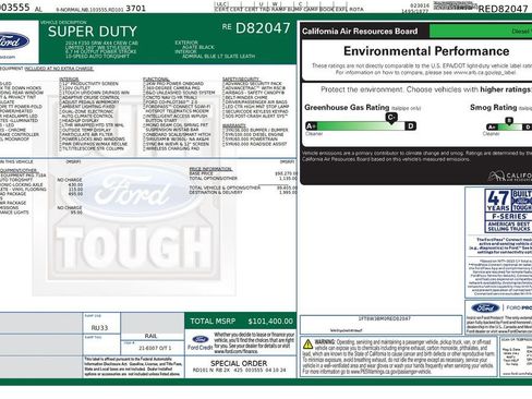 Used 2024 Ford F350 Limited w/ FX4 Off-Road Package image 54