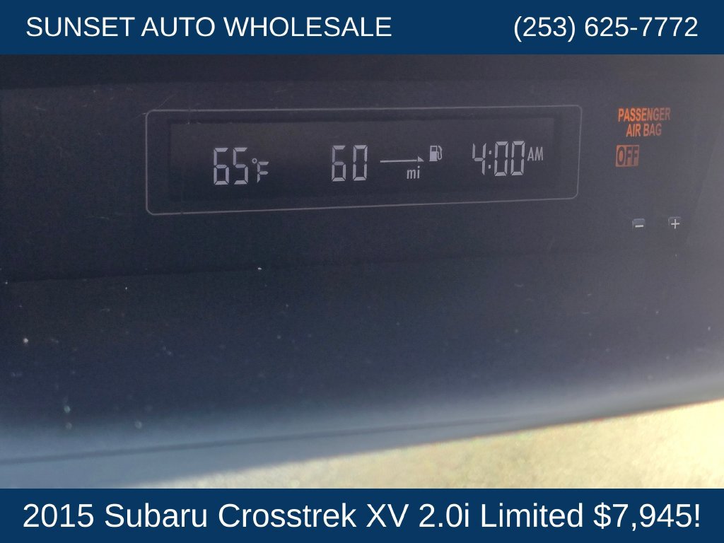 Used 2015 Subaru Crosstrek 2.0i Limited w/ Popular Package #1 AWD/4WD image 28