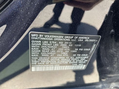 Certified 2023 Volkswagen Atlas SE FWD image 31