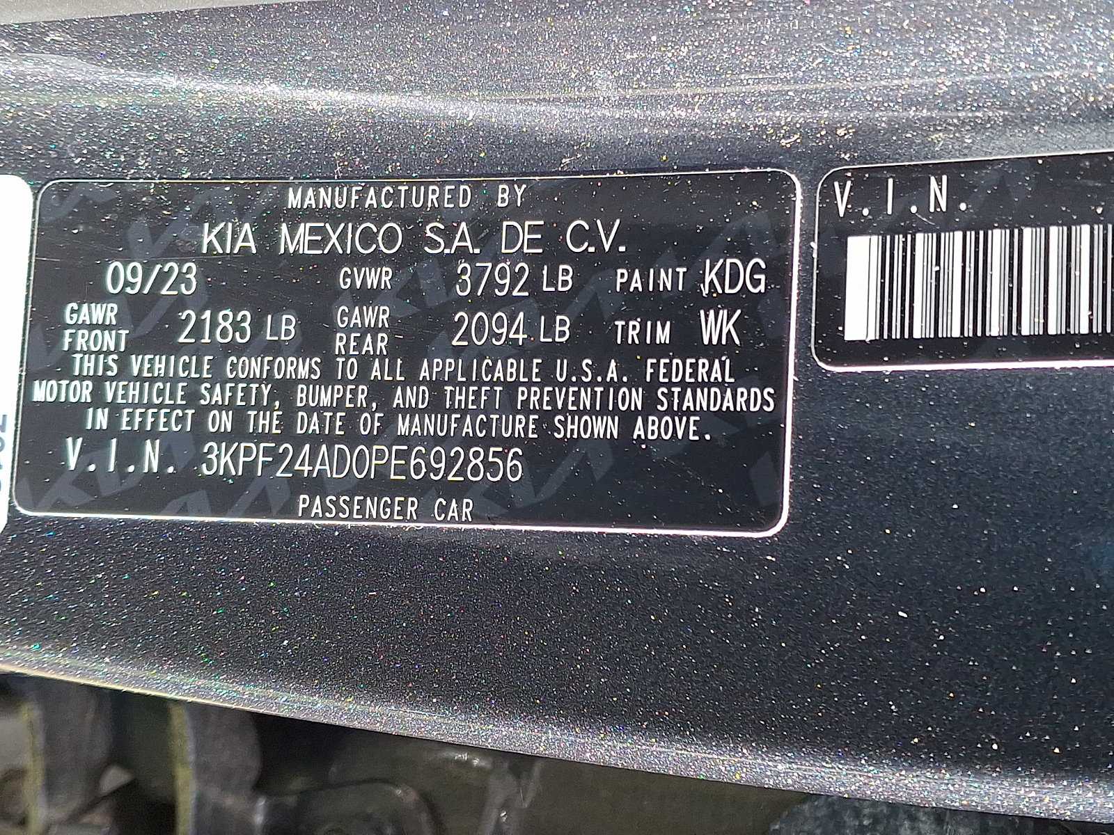 Used 2023 Kia Forte LXS FWD image 27