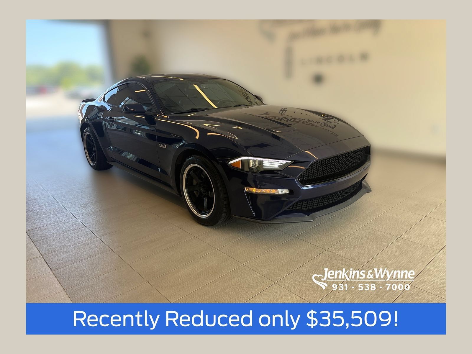 Certified 2020 Ford Mustang GT Premium w/ Equipment Group 401A RWD image 1