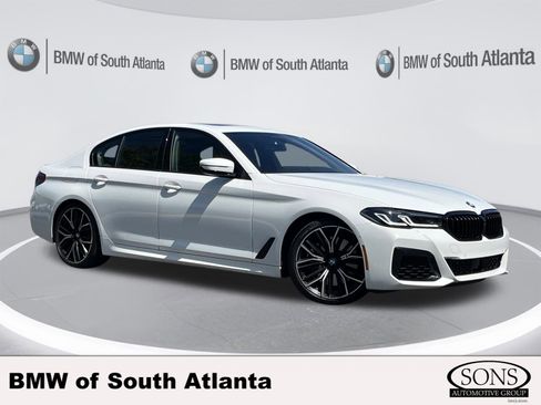 Certified 2023 BMW M550i xDrive w/ Executive Package AWD/4WD image 1