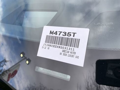 Used 2024 Lexus NX 350h AWD w/ Vision Package image 39