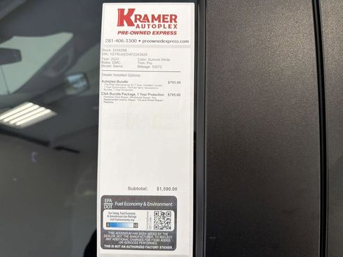 Used 2023 GMC Sierra 1500 Pro w/ Pro Value Package AWD/4WD image 35