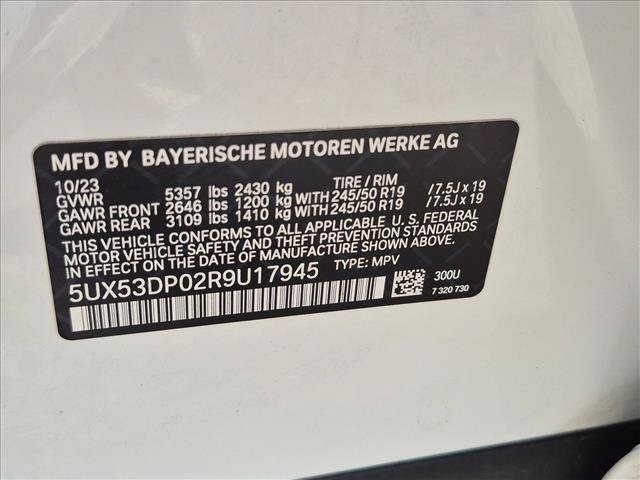 Certified 2024 BMW X3 xDrive30i w/ Premium Package AWD/4WD image 15