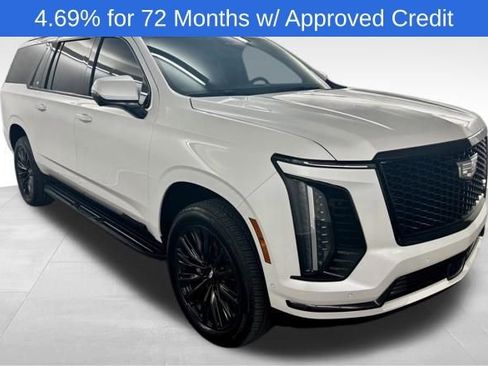 Used 2025 Cadillac Escalade ESV Sport w/ LPO, ONYX Package image 1