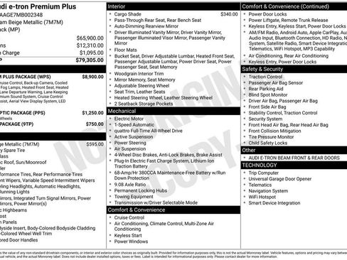 Used 2021 Audi e-tron Premium Plus w/ Premium Plus Package image 12