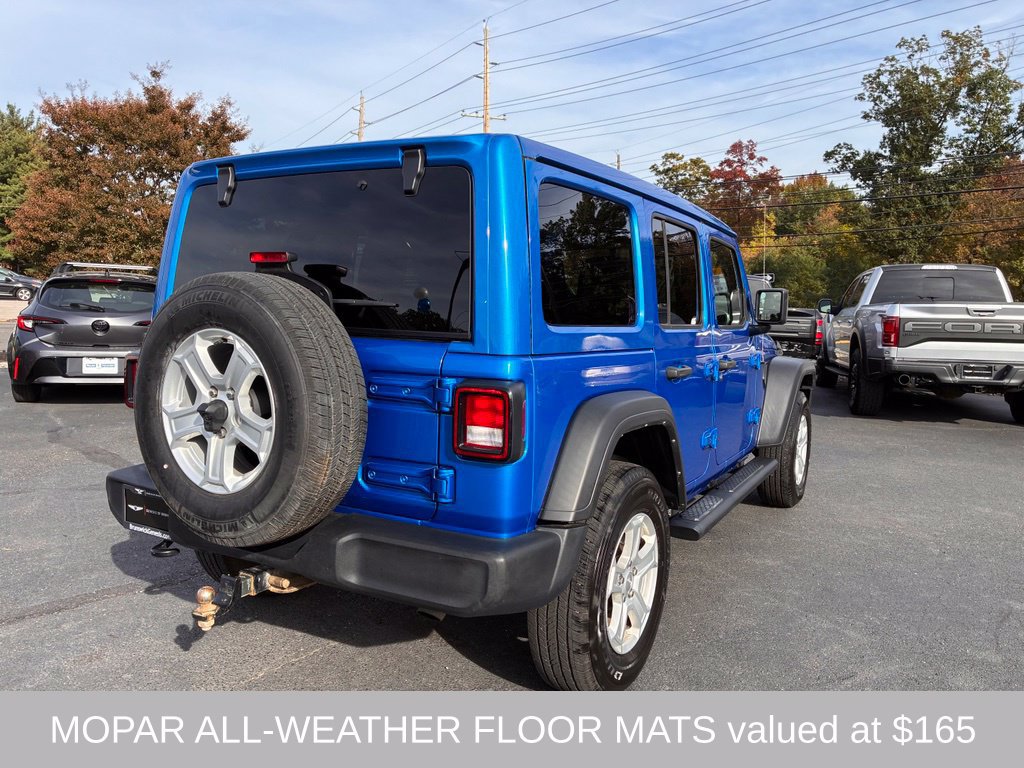 Used 2021 Jeep Wrangler Unlimited Sport w/ Sun And Sound Package AWD/4WD image 7