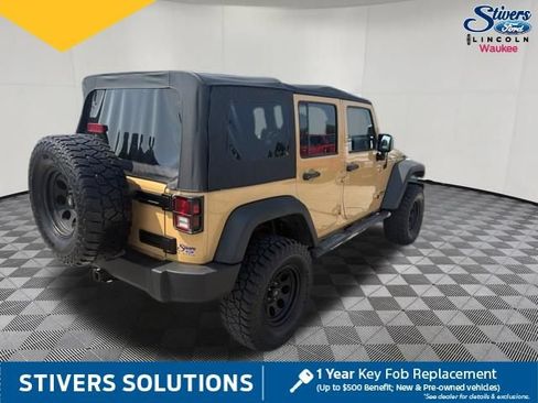 Used 2013 Jeep Wrangler Unlimited Sport w/ Mopar Black Appearance Group AWD/4WD image 6