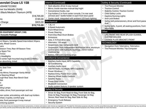 Used 2014 Chevrolet Cruze LS image 5