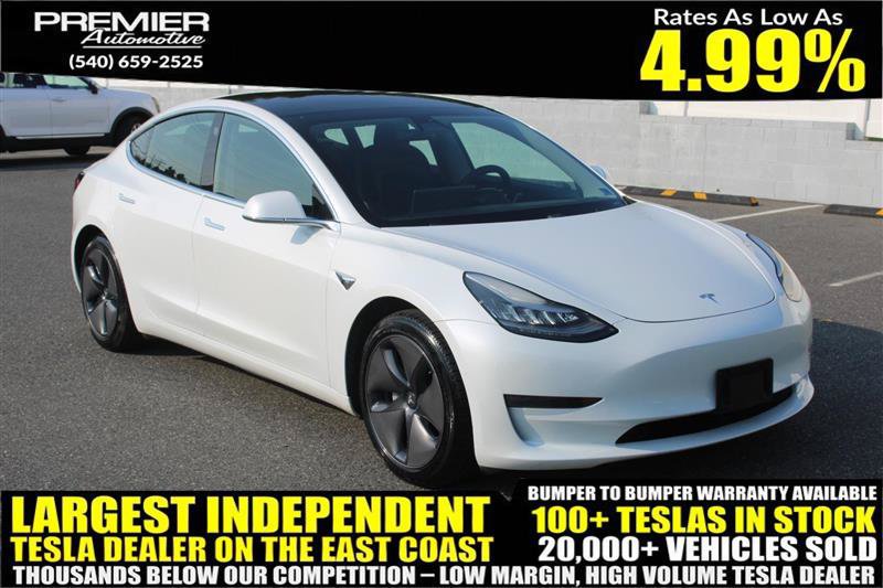 Used 2019 Tesla Model 3 Long Range AWD/4WD image 1