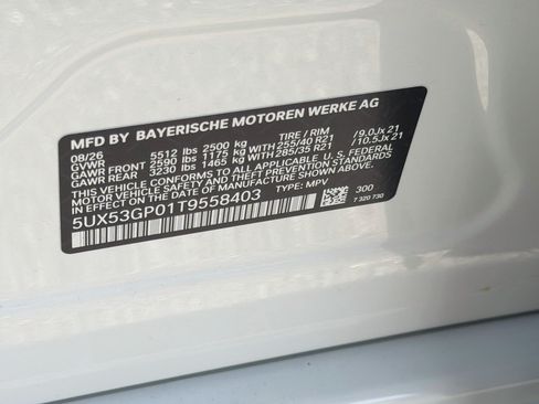 New 2026 BMW X3 xDrive30i w/ M Sport Package AWD/4WD image 44