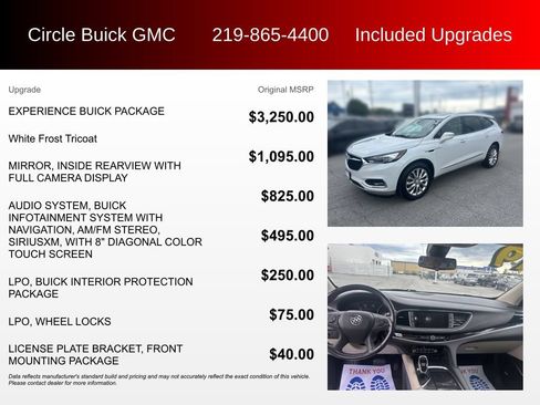 Used 2019 Buick Enclave Premium w/ Experience Buick Package AWD/4WD image 3