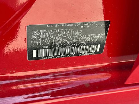 New 2025 Subaru Impreza 2.0i image 30