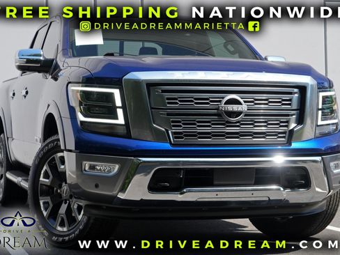 Used 2024 Nissan Titan Platinum Reserve w/ Moonroof Package AWD/4WD image 2