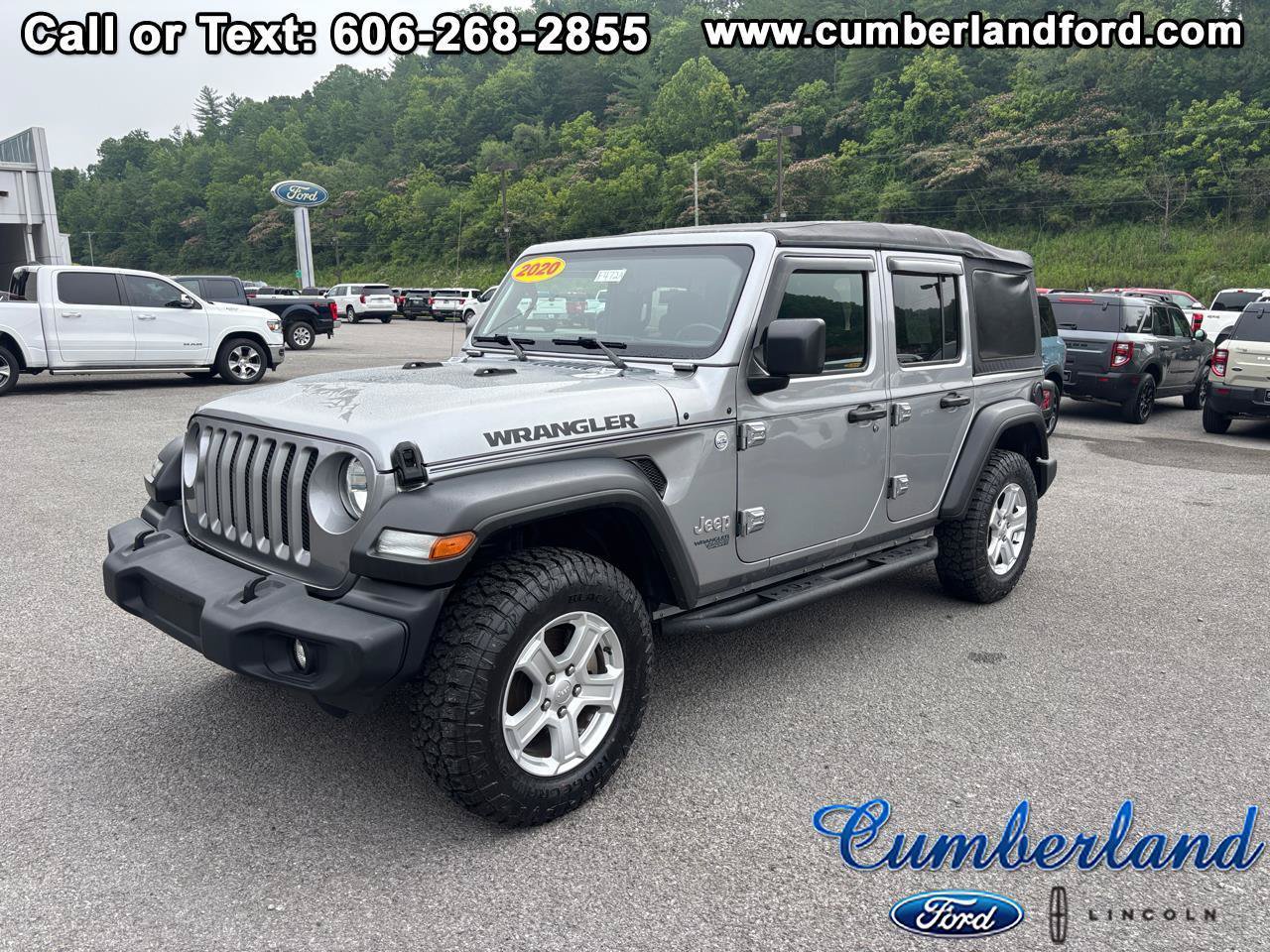 Used 2020 Jeep Wrangler Unlimited Sport S AWD/4WD image 1