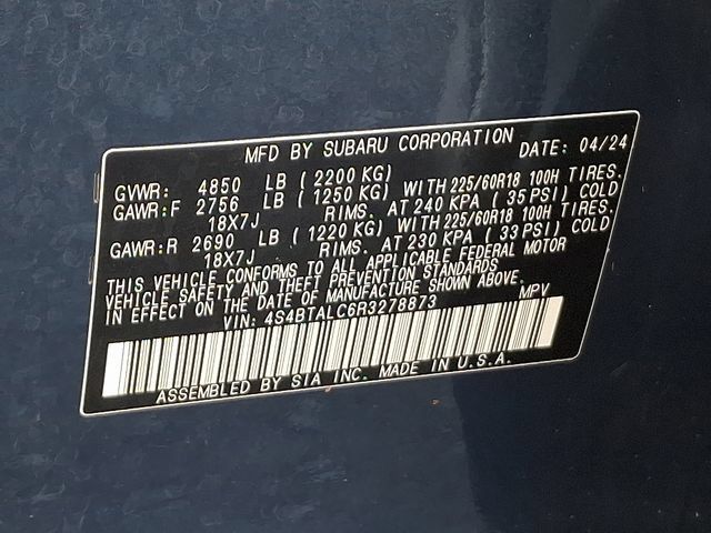 Used 2024 Subaru Outback Onyx Edition AWD/4WD image 29