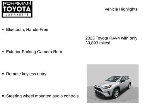 Used 2023 Toyota RAV4 LE AWD/4WD image 7