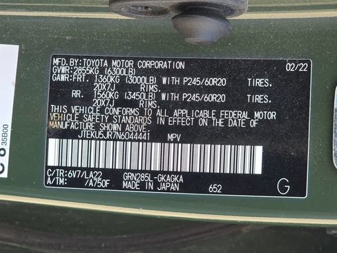 Used 2022 Toyota 4Runner Limited AWD/4WD image 24