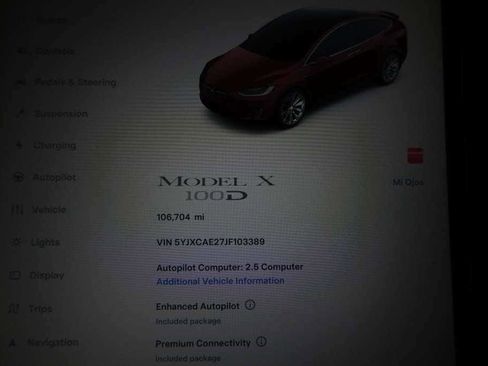 Used 2018 Tesla Model X 100D AWD/4WD image 39
