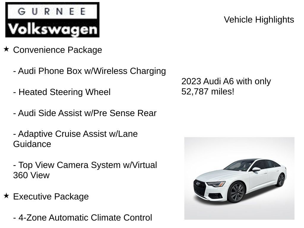 Used 2023 Audi A6 Premium Plus AWD/4WD image 7