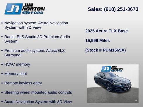 Used 2025 Acura TLX SH-AWD w/ A-SPEC Pkg image 8