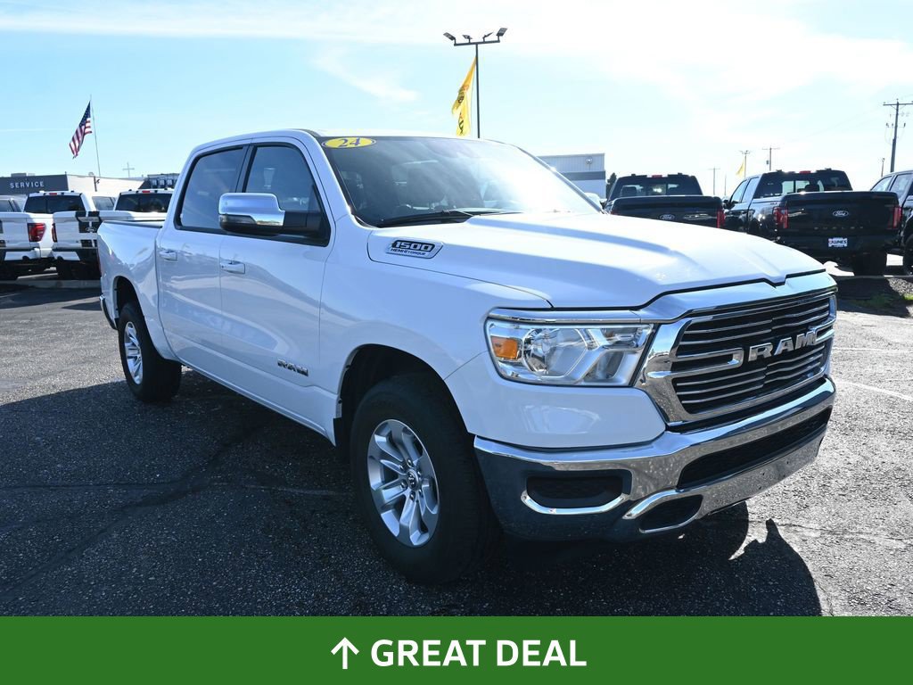 Used 2024 RAM 1500 Laramie AWD/4WD image 8