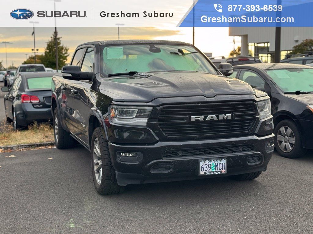 Used 2020 RAM 1500 Laramie w/ Sport Appearance Package AWD/4WD image 1