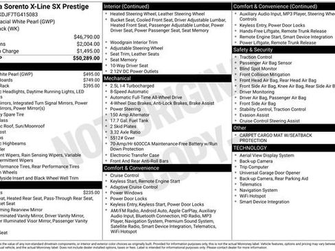 New 2026 Kia Sorento SX Prestige AWD/4WD image 24