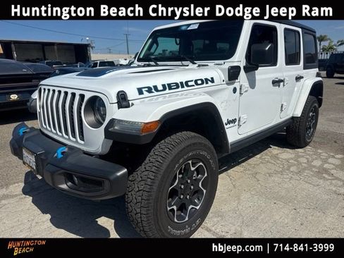 Used 2023 Jeep Wrangler Unlimited Rubicon 4xe AWD/4WD image 1