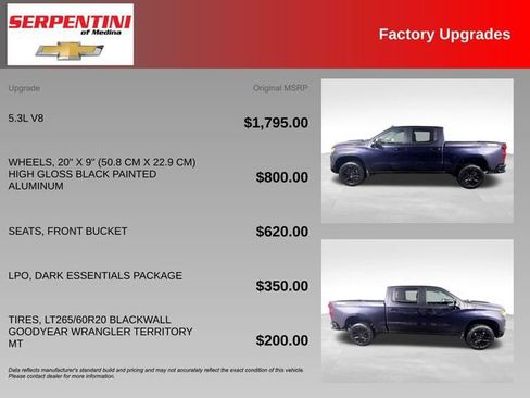 Used 2024 Chevrolet Silverado 1500 LT Trail Boss w/ LPO, Dark Essentials Package AWD/4WD image 5